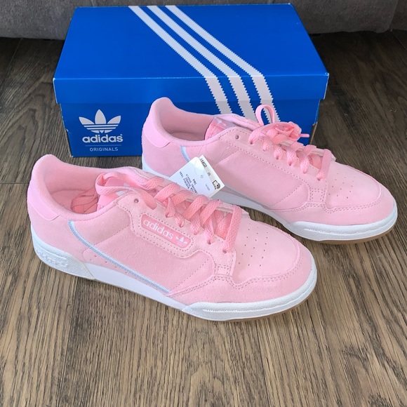 adidas Shoes - Adidas continental 80 pink shoes sneakers